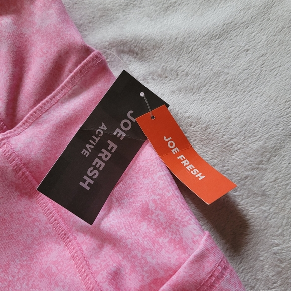 NWT Pink & White Leggings With Secret Pocket - Picture 10 of 11